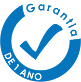 1 Anos de garantia contra defeitos de fabricação